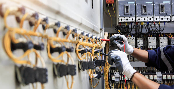 Professional Electrician technician working in Blacksburg, VA